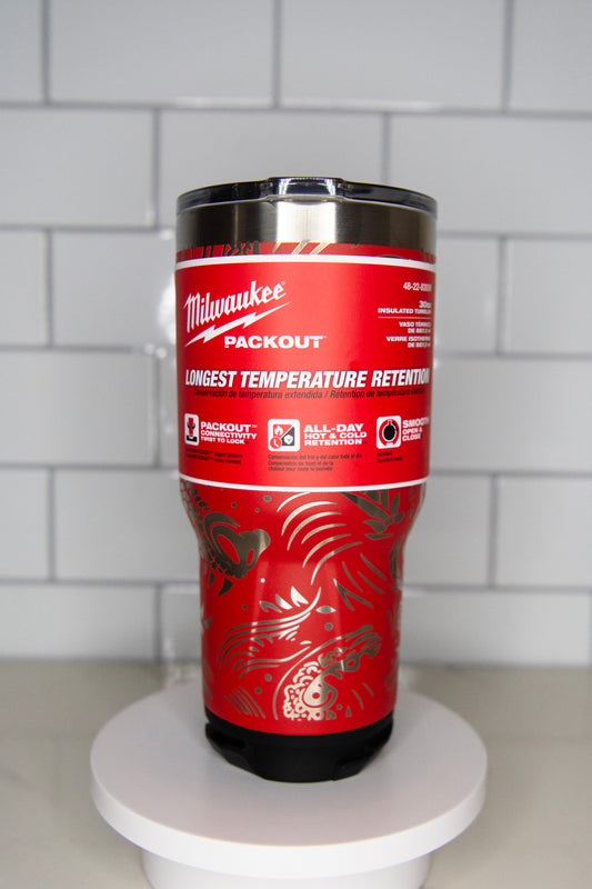 Milwaukee Packout 30oz Tumbler (Laser Engraved)
